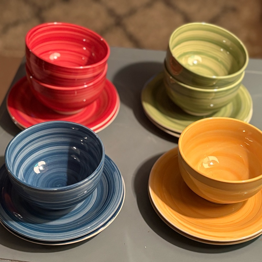 Set of Tabletops Avenue Spirale Mista